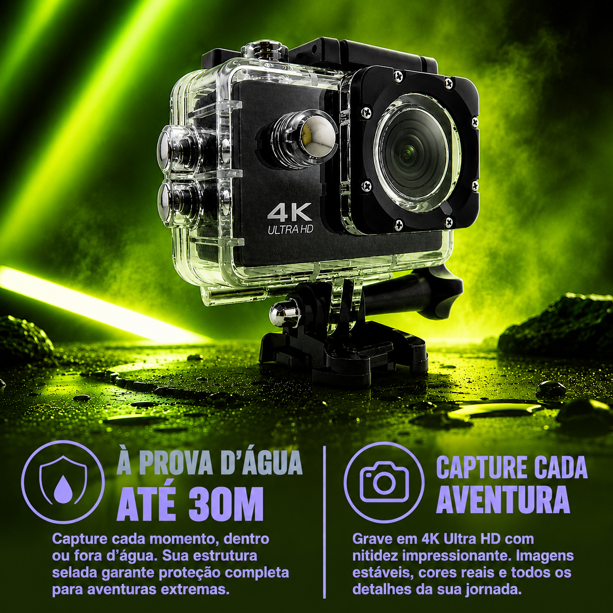 🔥 LIQUIDACIÓN DE STOCK: - CÁMARA GOPRO 4K + FUNDA ULTRARRESISTENTE DE REGALO - [PROMOCIÓN DE CUMPLEAÑOS]