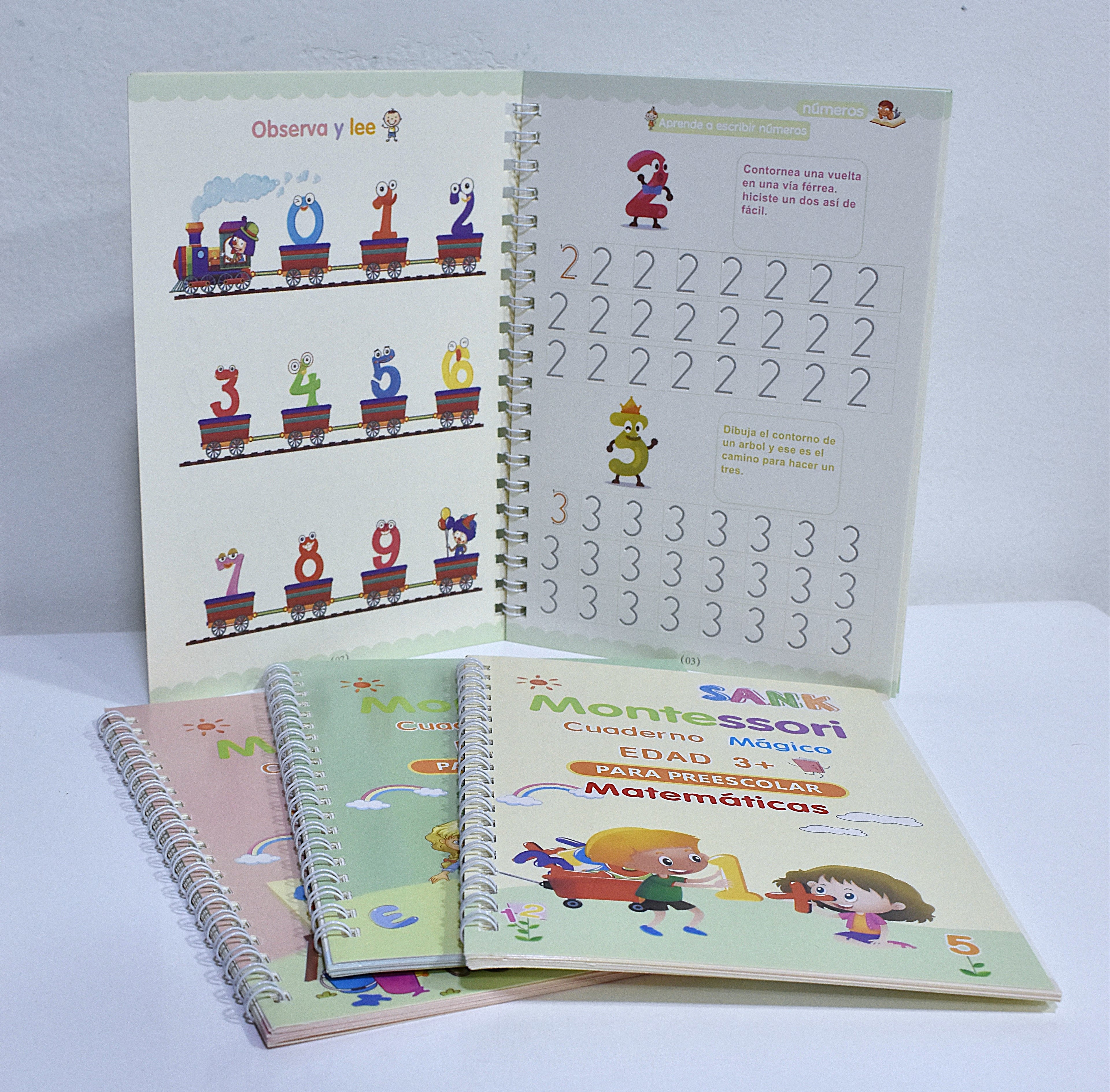 Kit Libros de caligrafia Montessori