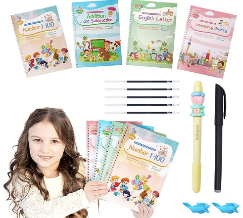 Kit Libros de caligrafia Montessori