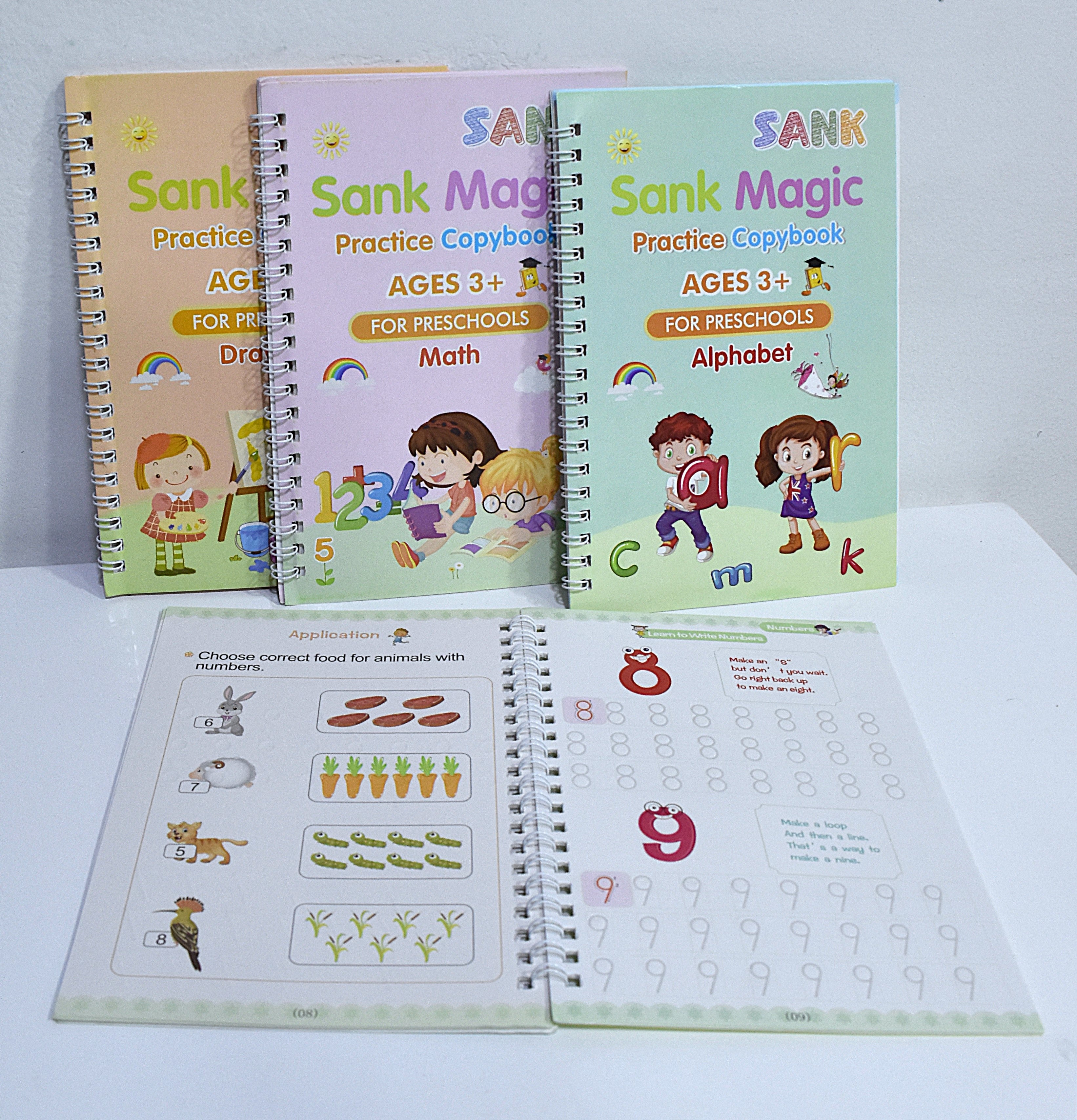 Kit Libros de caligrafia Montessori